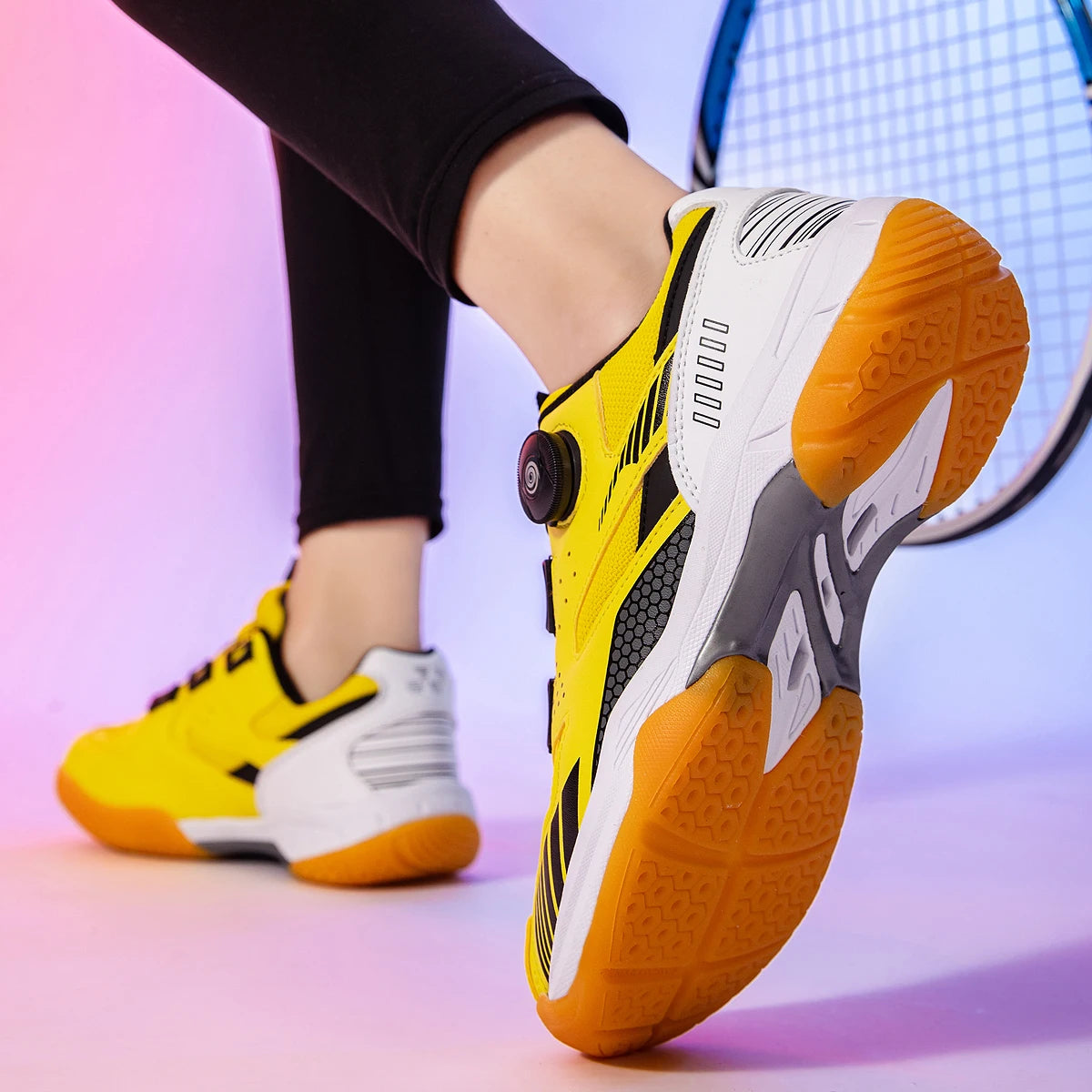 Scarpe Da Badminton Professionali Uomo Donna Antiscivolo Blu Per Tennis Palestra All Aperto Sneakers