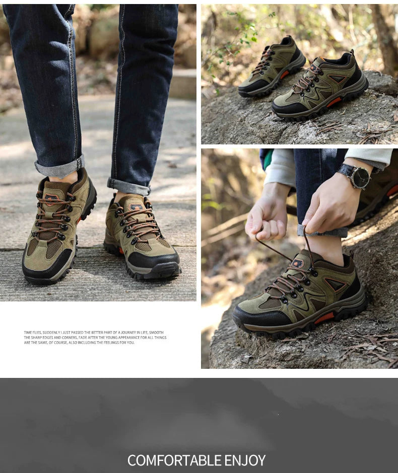 Scarpe Da Trekking Da Uomo Antiscivolo In Mesh Traspirante Per Tutti I Terreni Outdoor Scarpe Sportive Per Ciclismo