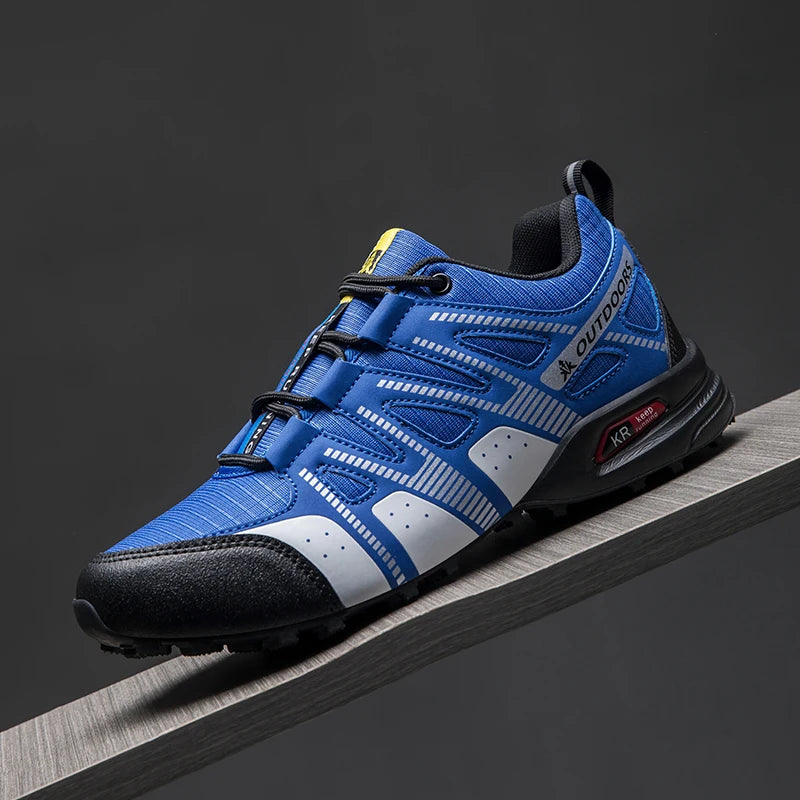 Scarpe Trekking Impermeabili da Uomo Taglia Fino a 48 Escursionismo Alpinismo Campeggio Sneakers da Bici Tattiche