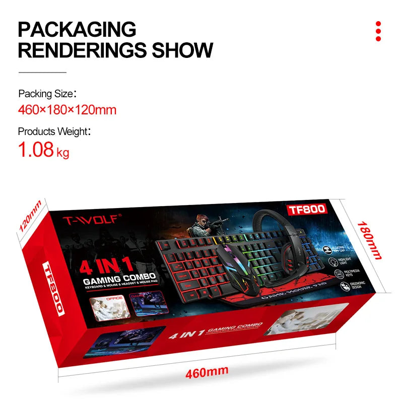 Tastiera Cablata 100 Percento Layout Europeo Multilingue ISO Retroilluminazione Multicolore Per Gaming Ufficio Desktop