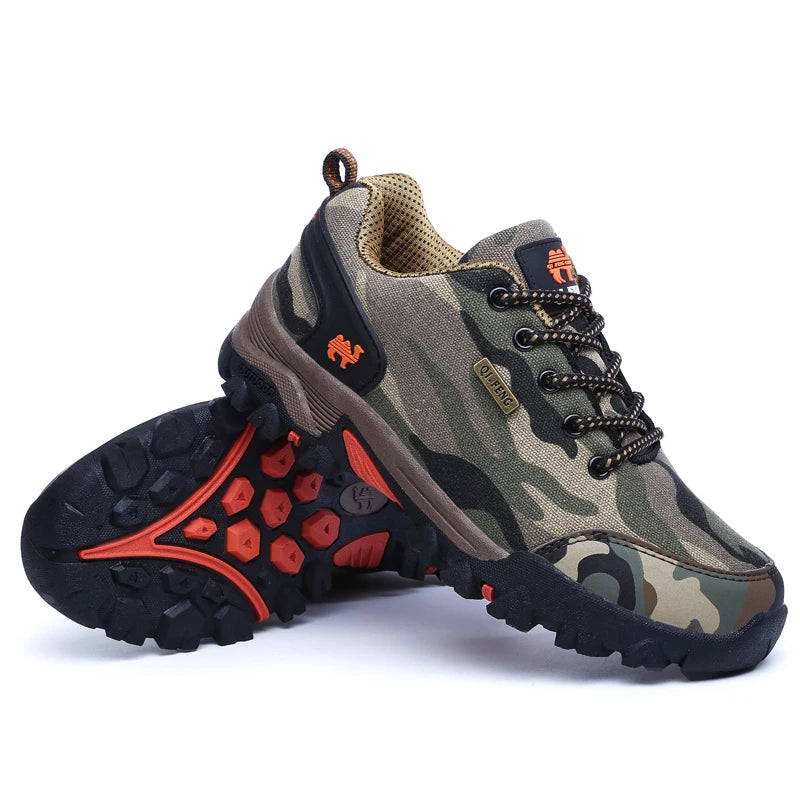Scarpe Mimetiche Da Esterno Unisex Per Trekking E Trail Running Verde Militare Traspiranti Con Aumento Di Altezza