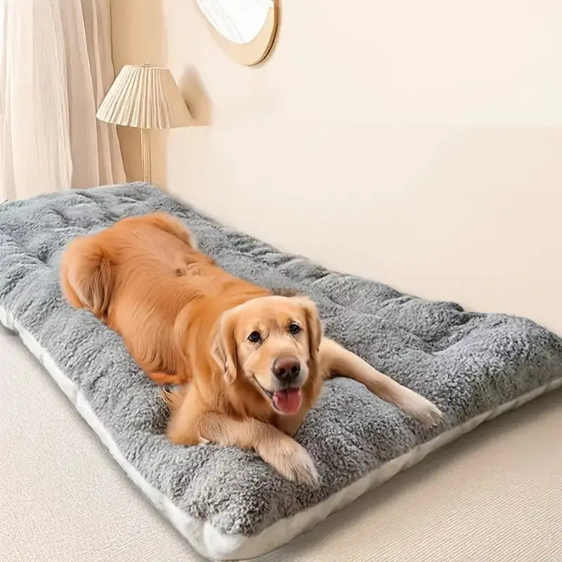 Materassino Per Cani Grandi Invernale Utilizzabile Su Entrambi i Lati Mantiene Al Caldo Antistress Per Golden Retriever