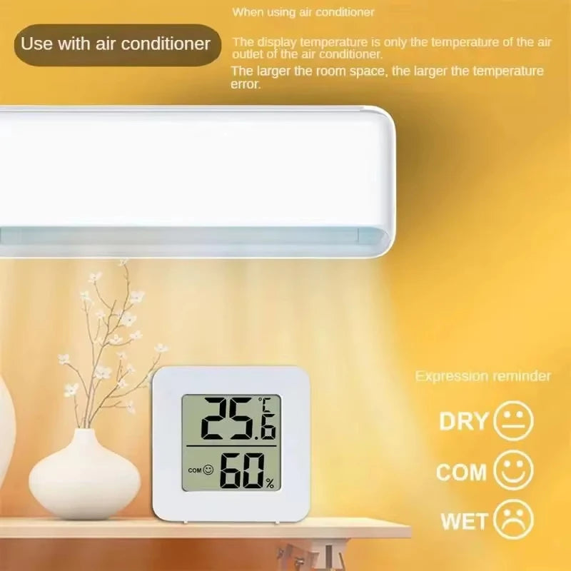Stazione Meteorologica Domestica Multifunzionale Led Termometro Termoigrometro Orologio Elettronico Con Allarme