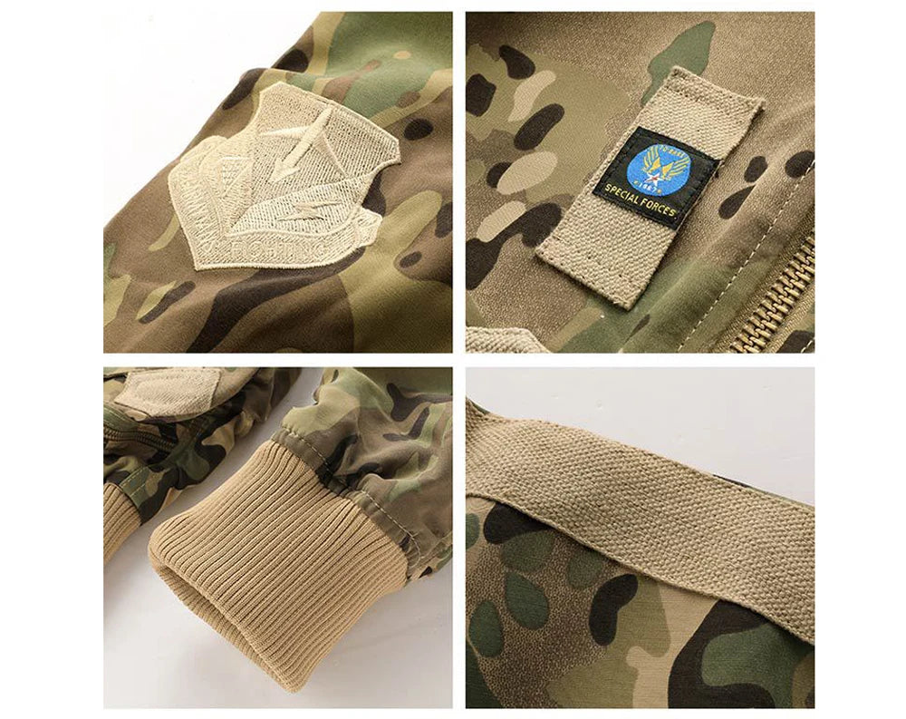 Giubbotti Bomber Da Uomo MA1 Cappotti Con Cerniera Pilota Giacca A Vento Tattica Militare Abbigliamento