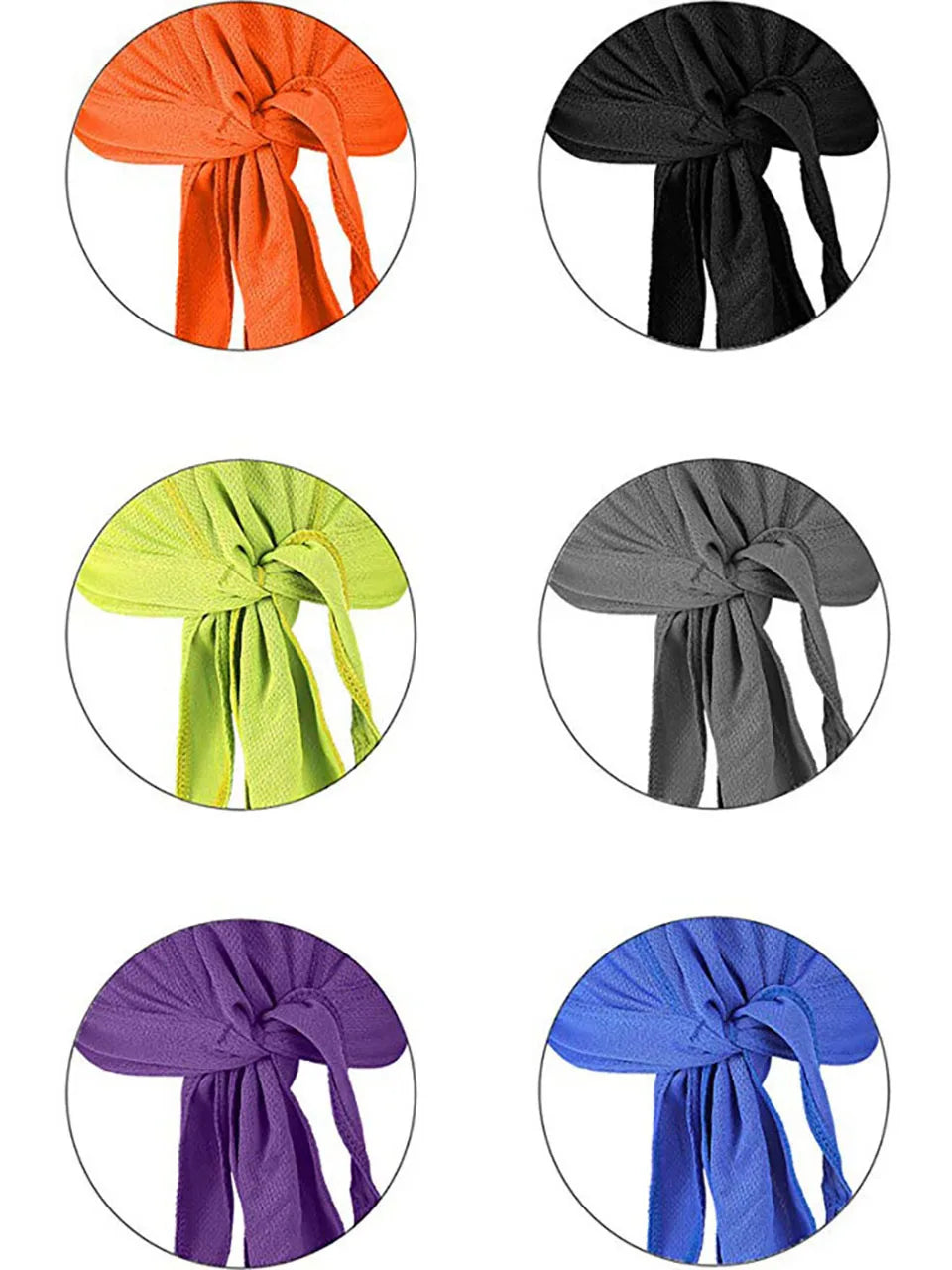 KoKossi Foulard Da Ciclismo Fascia Per Bicicletta Sciarpa Testa Traspirante Solare Ad Asciugatura Rapida Berretto