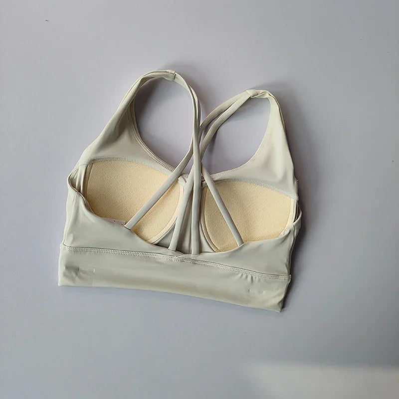 Tuta Da Yoga Donna Con Reggiseno Sportivo Fascia Alta Leggings Dimagranti Set Traspirante