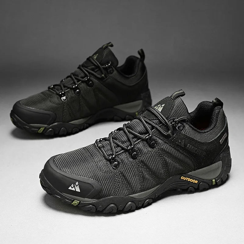 HikeUp Scarpe Da Trekking Da Uomo Antiscivolo Traspiranti Per Esterno Resistente A Spruzzi Da Montagna Per Turismo