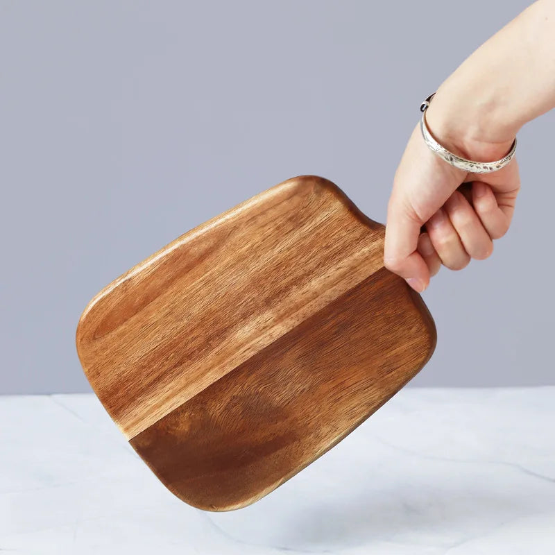 Tagliere In Legno Di Faggio Di Alta Qualità Per Cucina Tagliere Multiuso Per Pizza Pane Frutta Sushi Vassoio Sospeso
