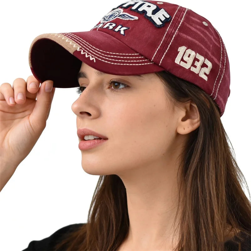 Cappellino Da Baseball Spark Unisex Ricamo E Stampa Visiera Cotone Lavato Cappello Sportivo Hip Hop Uomo Donna