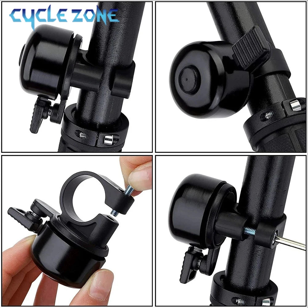 Campanello Per Bicicletta MTB Anello Manubrio In Alluminio Avvertimento Sicurezza Ciclismo Montagna Accessori Clacson