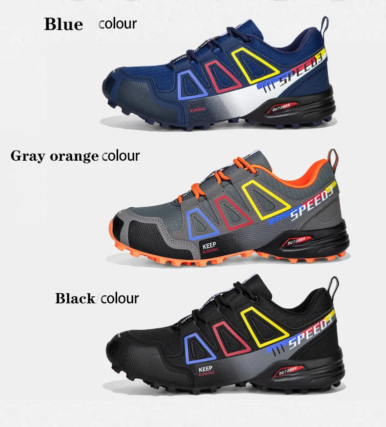 Scarpe Da Trekking All'aperto Unisex Antiscivolo Con Lacci Leggere Per Allenamento Tattiche Da Uomo Ciclismo Casual