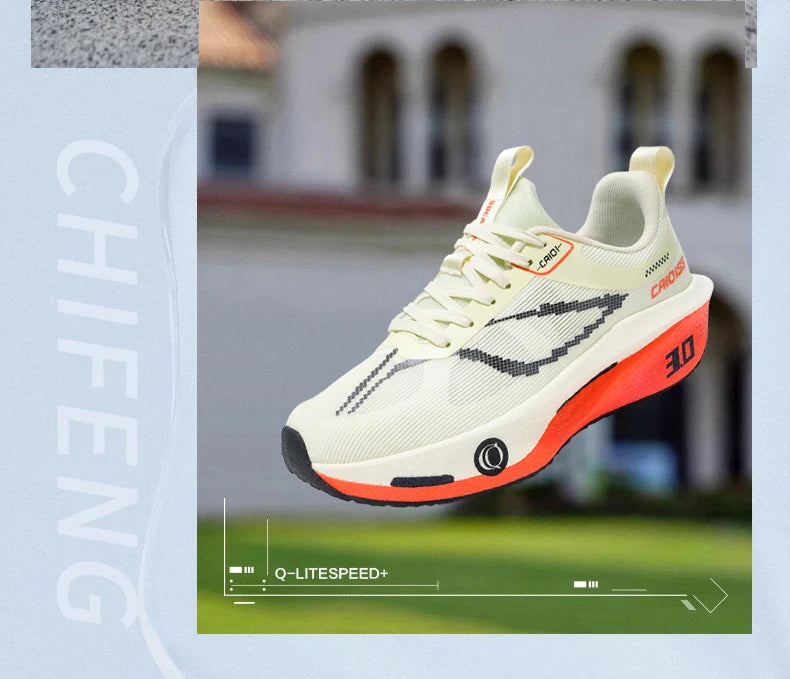 Scarpe Da Corsa Con Piastra In Carbonio Per Maratona Traspiranti Leggere Per Uomo E Donna Comode E Antiscivolo