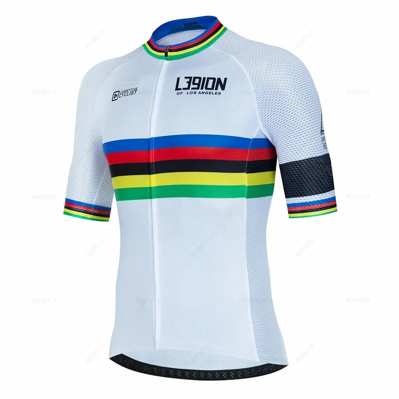 Maglia Da Ciclismo Traspirante Uomo Manica Corta Per MTB Estate 2024 L39ion Maillot Ropa Ciclismo
