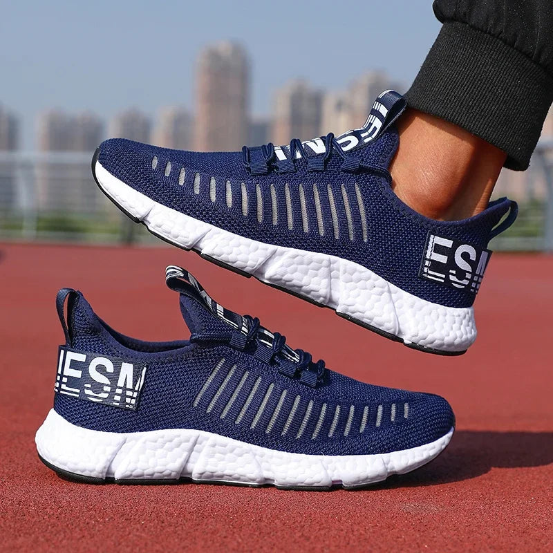 Scarpe Da Ginnastica Estive Da Uomo Traspiranti In Mesh Leggero Per Allenamento E Tennis Eleganti Spedizione Gratuita