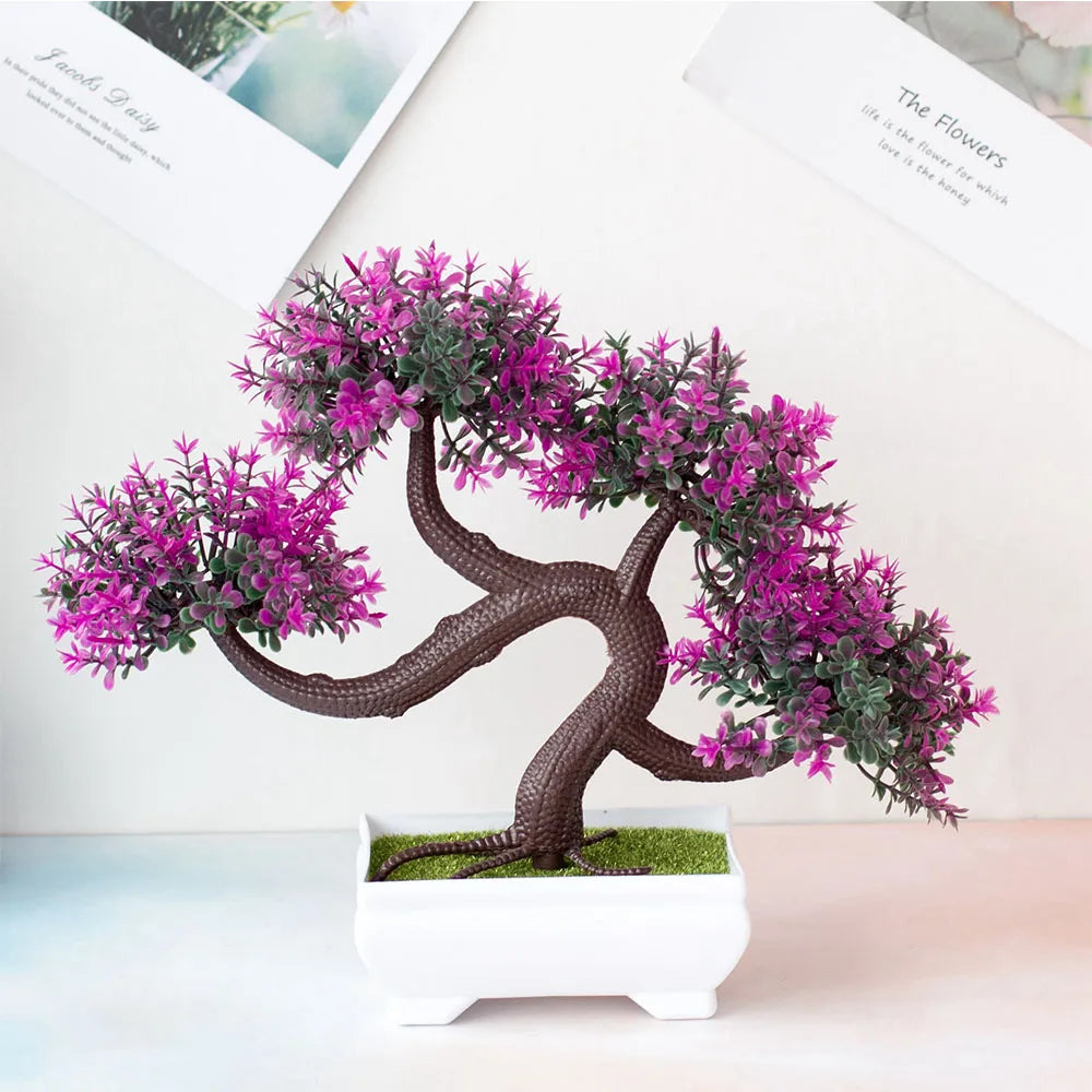 Piante Artificiali Bonsai In Vaso Piccolo Decorazione Da Giardino Zen Per Interni Tavolo Albero Finto Ornamentale