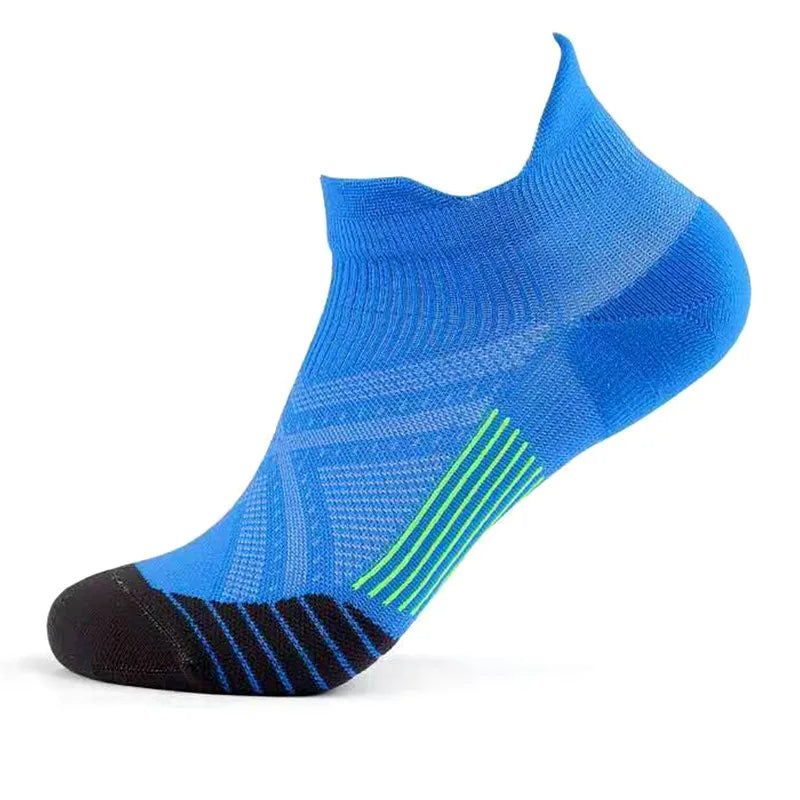 Calzini Sportivi Uomo Caviglia Alta Compressione Con Protezione Per Corsa Cotone Nylon Stile 41