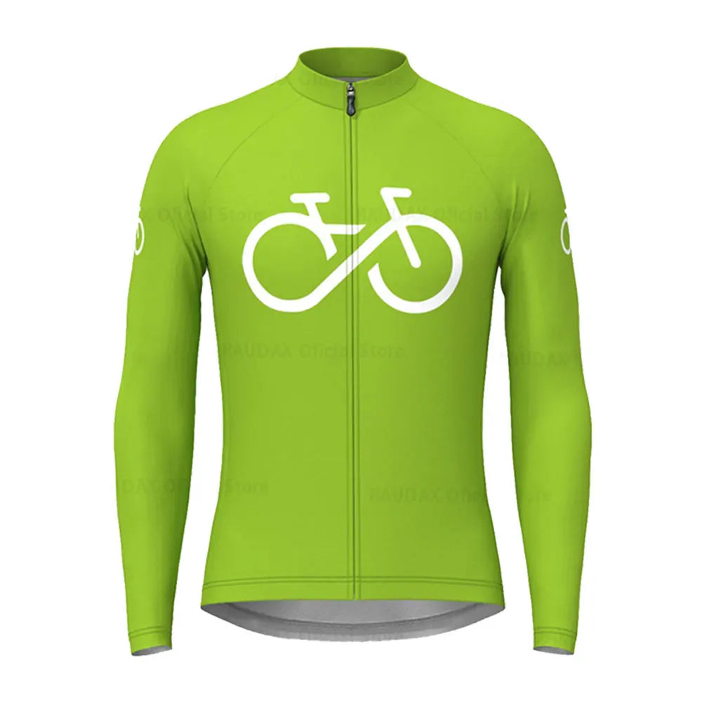 Maglia Da Ciclismo A Maniche Lunghe Uomo Traspirante MTB Mountain Bike 2025 Primavera Autunno Triathlon