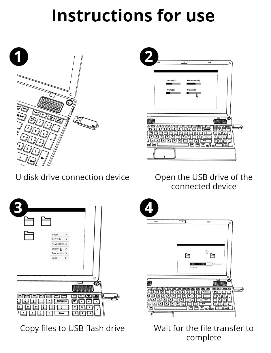 Pen Drive USB 2.0 Ad Alta Velocità SomnAmbuList 4GB 8GB 16GB 32GB 64GB 128GB Compatibile Con PC E Dispositivi Mobili