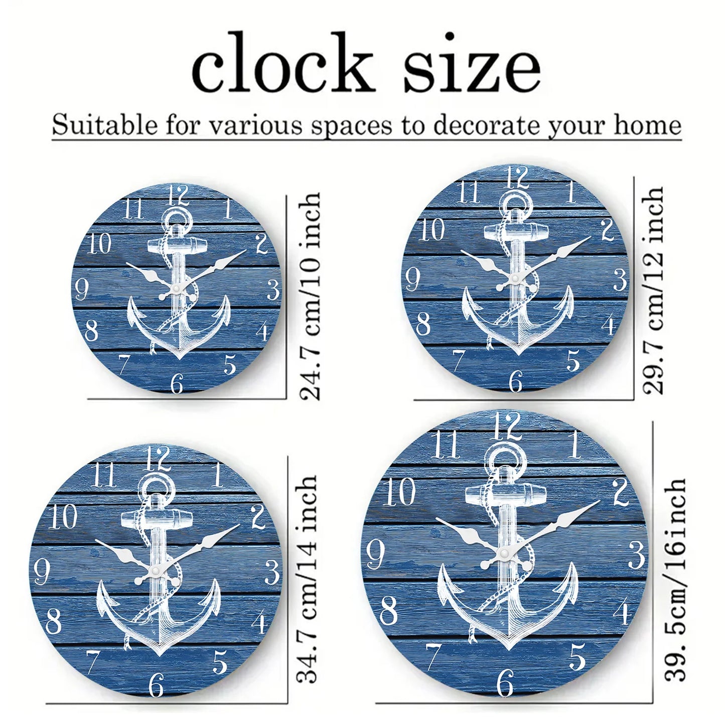 Orologio Da Parete In Legno Con Ancoraggio Retrò Decorazione Casa Orologio Quarzo Silenzioso 10 12 14 Pollici Regalo