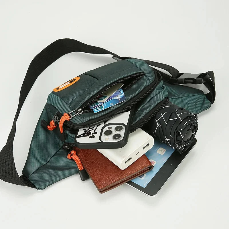 Marsupio Portatile Per Uomini e Donne Multifunzionale Di Grande Capacità Antispruzzo Resistente all Usura Da Cantiere