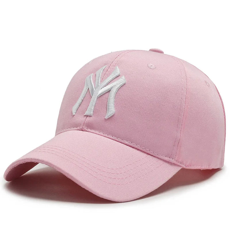 Berretto Da Baseball Unisex Ricamo Lettera Cappello Hip Hop Regolabile Esterno Protezione Solare Primavera Autunno