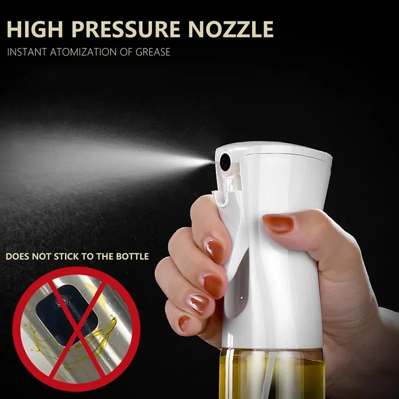 Bottiglia Spray Olio Da Cucina Riutilizzabile Ecologica In PET 200 Ml 300 Ml 500 Ml Spruzzatore Olio Di Oliva