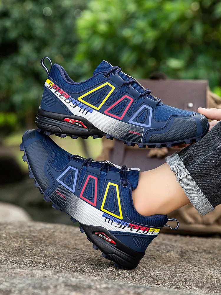 Scarpe Da Trekking Uomo Traspiranti In Rete Antiscivolo Per Terreni Misti All Aperto Resistente All Usura Esterni