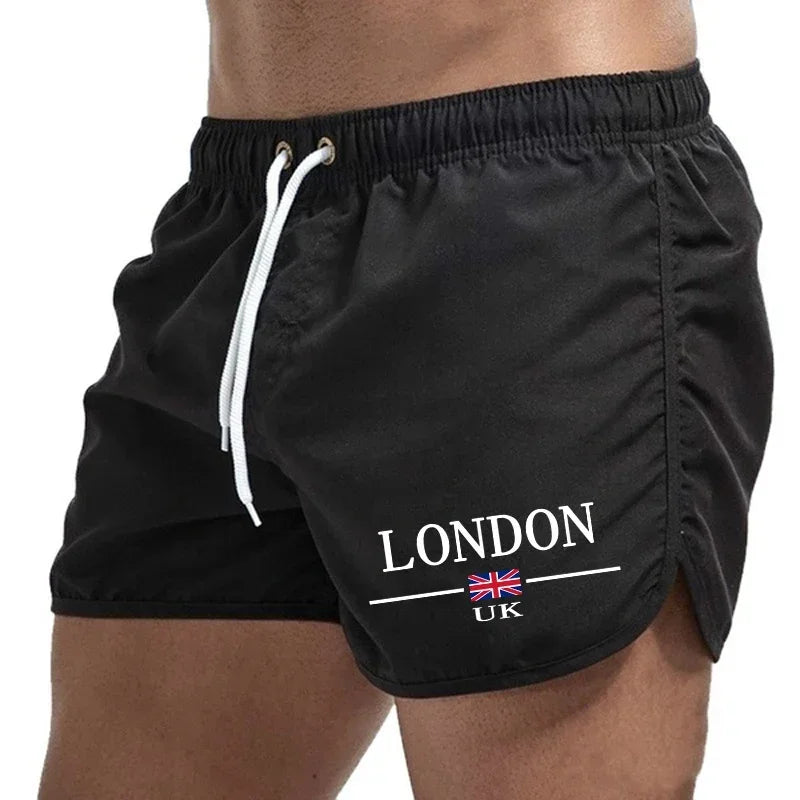 Pantaloncini Da Nuoto Uomo Ad Asciugatura Rapida Costume Da Bagno Estivo Traspiranti Con Coulisse Per Surf E Palestra