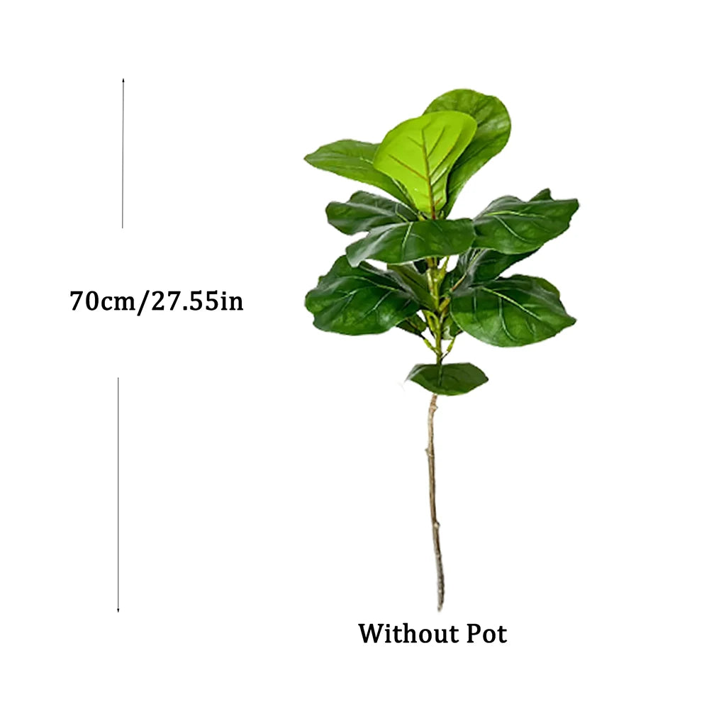 Kmitang Albero Artificiale Ficus Grande 70 135 Centimetri Realistica Interni Ed Esterni Decorazione Per Giardini Uffici