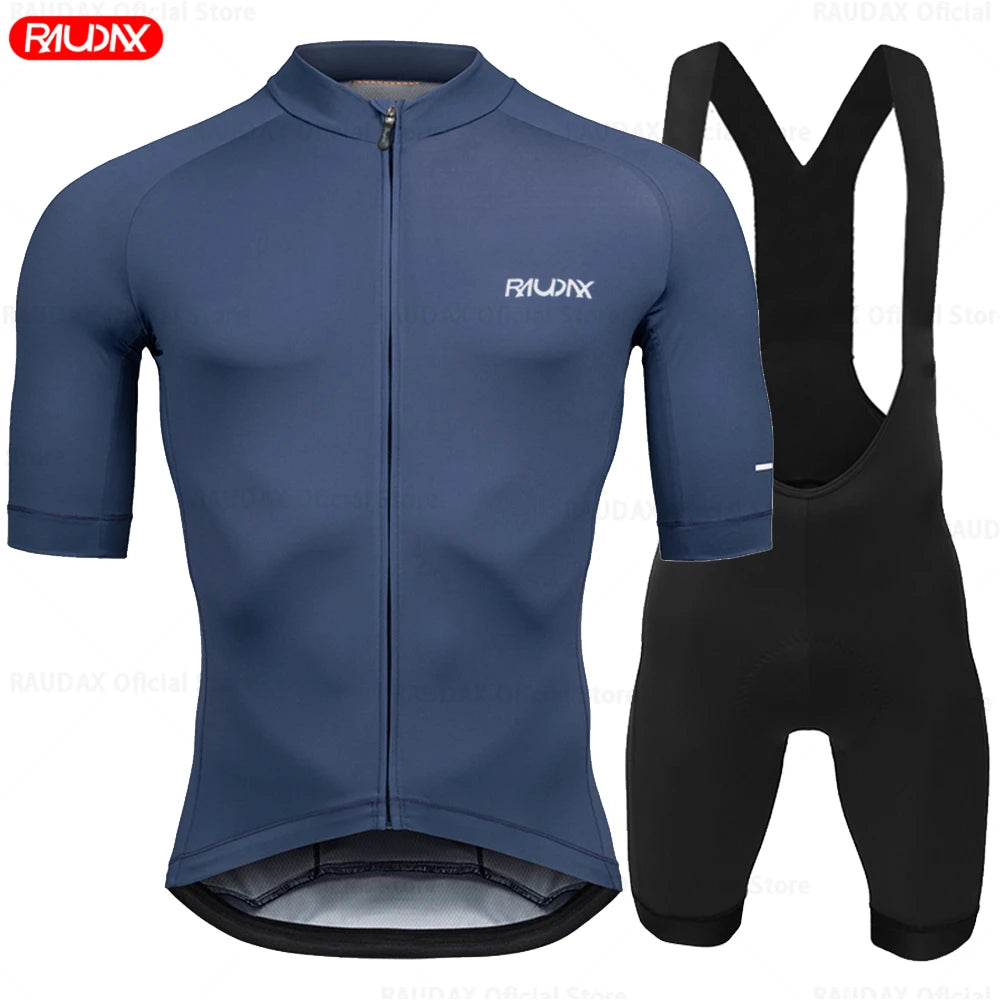 Set Maglie Da Ciclismo Uomo Estate Manica Corta Traspirante MTB Maillot Abbigliamento