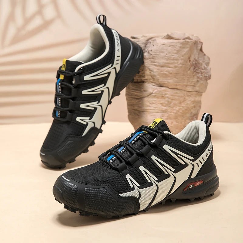 Scarpe Da Trekking Uomo Traspiranti In Rete Antiscivolo Per Terreni Misti All Aperto Resistente All Usura Esterni