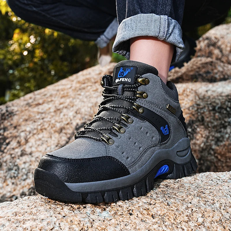 Scarponi Da Trekking Unisex Alla Caviglia Plus Size Outdoor 2025 Montagna Deserto Impermeabili Traspiranti