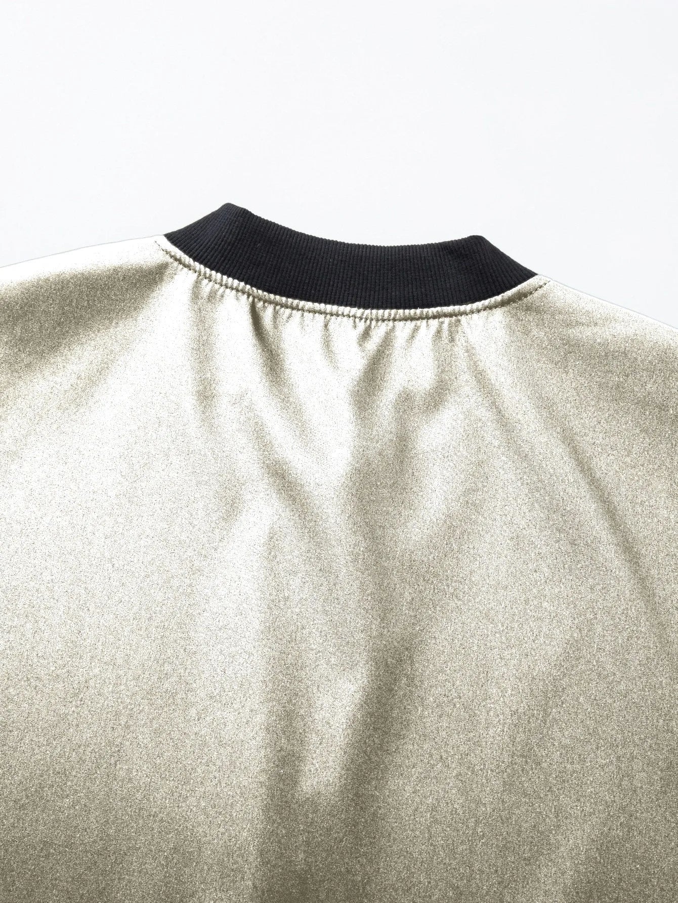 Giacca Uomo Sottile In Tinta Unita 2024 Primavera Autunno Con Colletto Baseball Corto Poliestere Business Casual