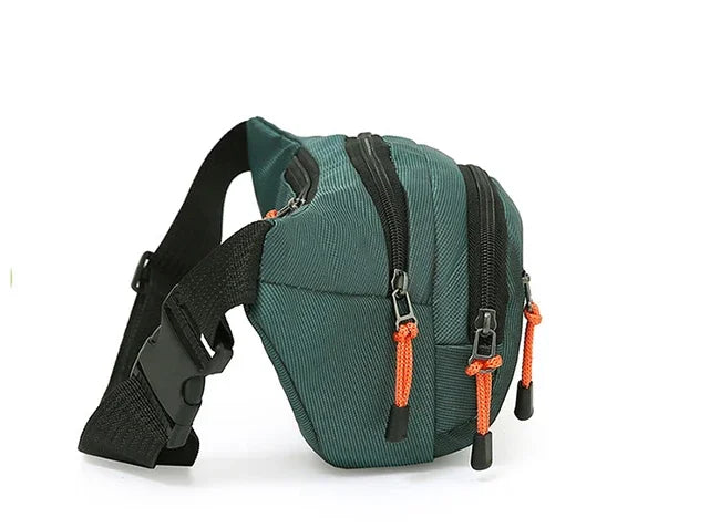 Marsupio Impermeabile Oxford Unisex Grande Capacità Cintura Porta Oggetti Multifunzionale Resistente All Usura