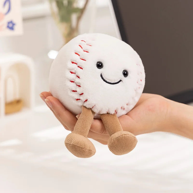 Peluche GDzaccly Sportivi Adorabili Palline Morbide Cuscino Regalo Di Natale Per Ragazzi Basket Calcio Tennis Biliardo