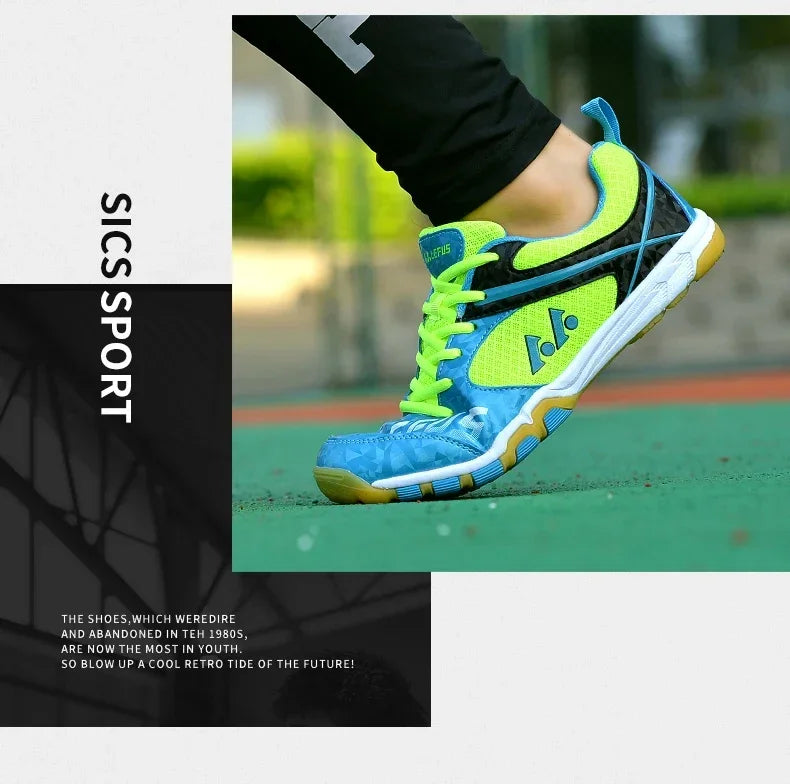 Scarpe Da Tennis Da Competizione Uomo Professionali Traspiranti Coppia Scarpe Da Ping Pong E Badminton