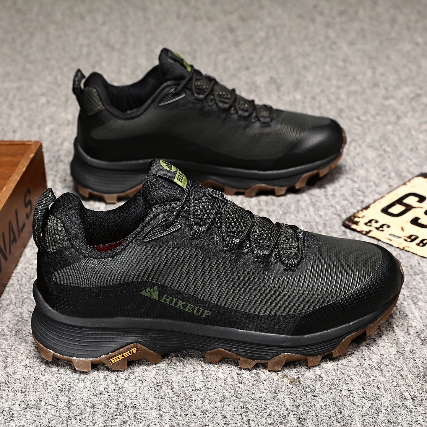 HikeUp Scarpe Da Corsa All'aperto Antiscivolo Uomo Donna Per Trekking Escursionismo Campeggio Comfort Sneakers