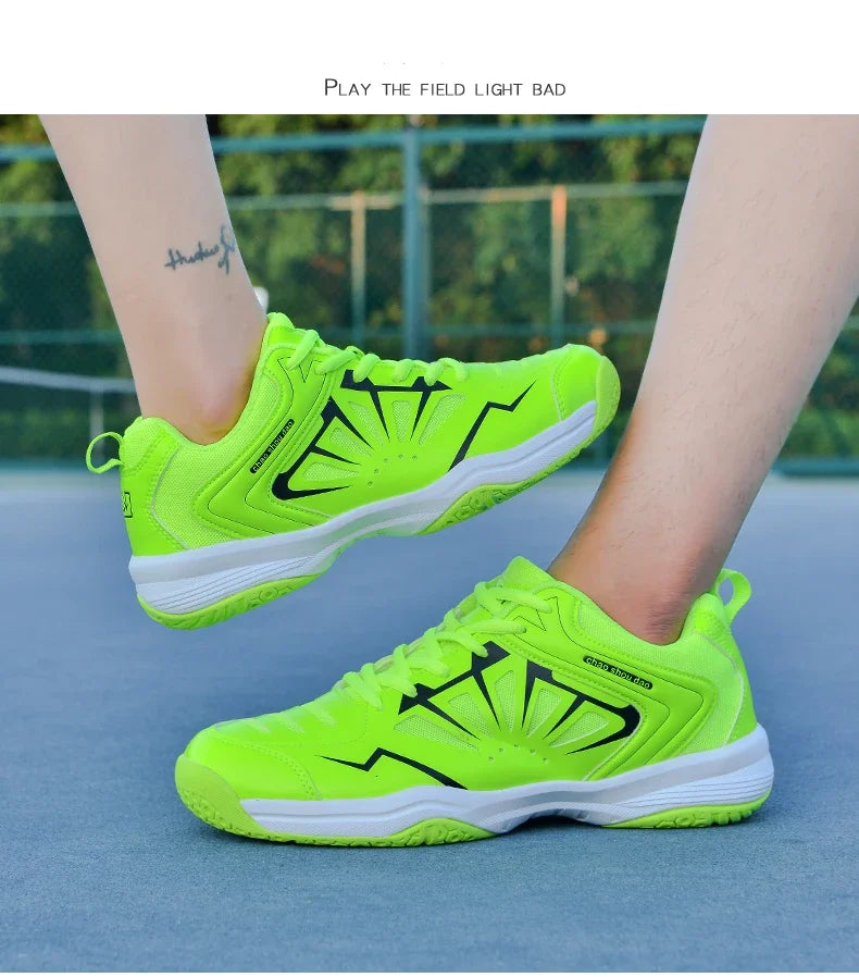 Scarpe Da Uomo Antiscivolo Esterno Resistente All Usura Scarpe Da Ginnastica Per Badminton Ping Pong Pallavolo