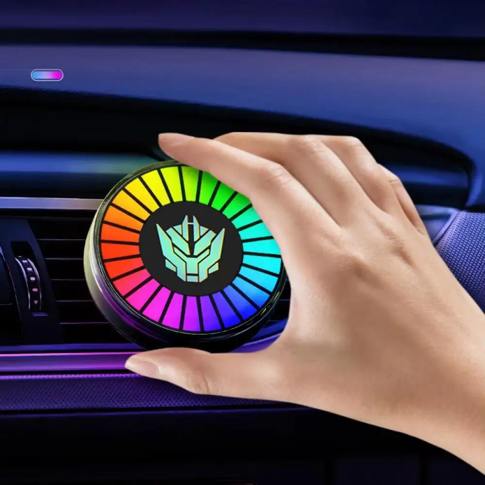 Luci ritmiche musicali Deodorante per ambienti Led Atmosfera per auto Controllo del suono Ritmo vocale Lampada pickup ambientale per auto Decorazione creativa
