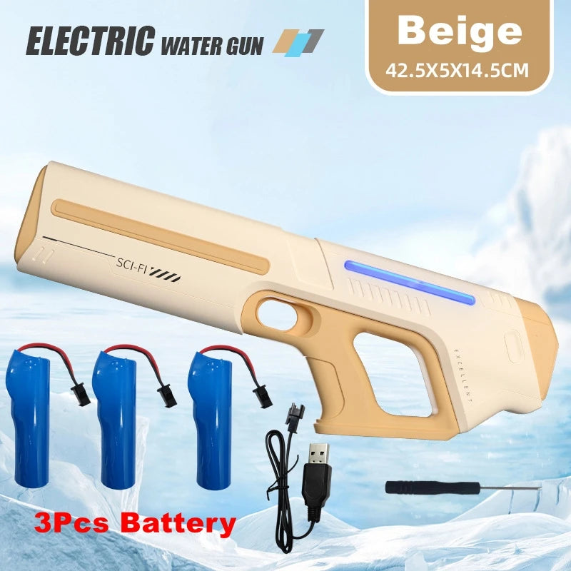 Pistole Ad Acqua Elettriche Con Serbatoio Spruzzi Automatici Per Adulti E Ragazzi Estivo Giocattolo