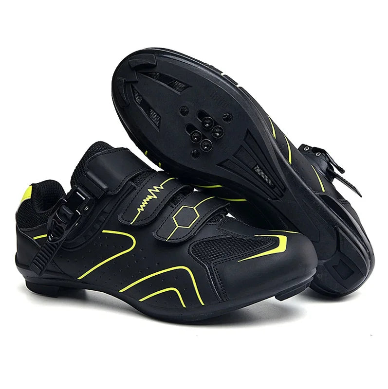 Scarpe Da Ciclismo MTB Da Uomo Traspiranti Antiscivolo Con Tacchetti Sportivi Professionali
