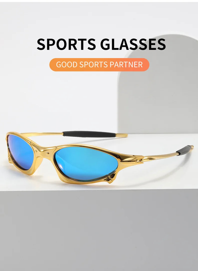 Occhiali Da Sole Unisex Y2K Moda Ciclismo Da Esterno UV400 Tonalità Classiche Nuovo Stile