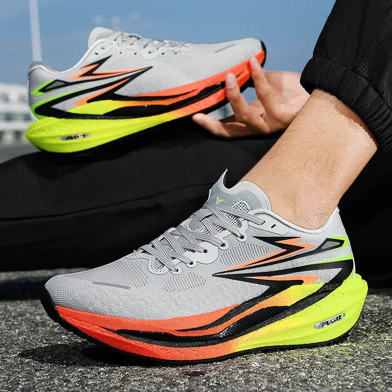Scarpe Da Corsa Uomo Leggere Sportive Per Maratona Confortevoli Antiscivolo Da Passeggio All Aperto
