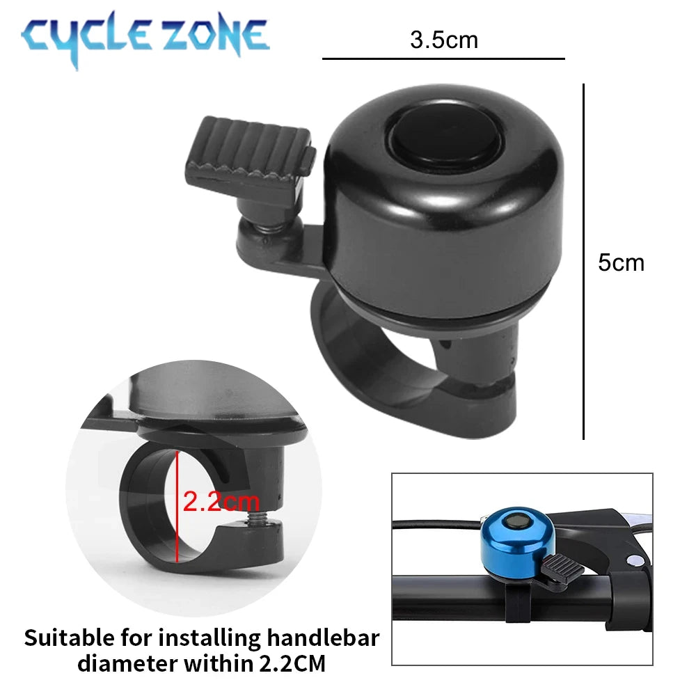 Campanello Per Bicicletta MTB Anello Manubrio In Alluminio Avvertimento Sicurezza Ciclismo Montagna Accessori Clacson