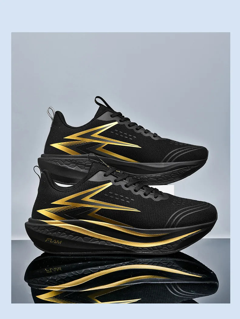 Scarpe Da Corsa Maratona Traspiranti Leggere Con Piastra Carbonio Antiscivolo Sneakers Atletiche Uomo Donna