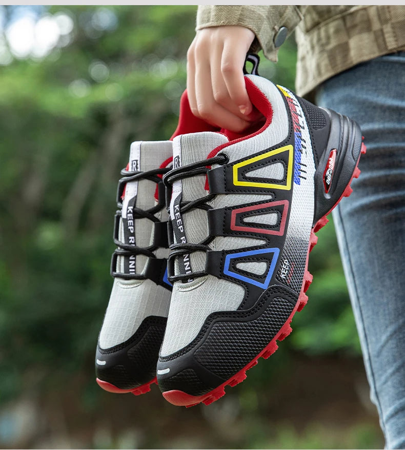 Scarpe Trekking Impermeabili per Uomo e Donna Taglia Fino a 48 per Escursionismo Esterno Arrampicata