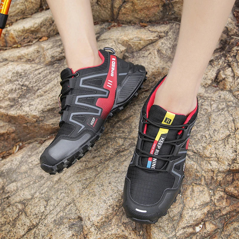 Scarponi Trekking Da Uomo Traspiranti Confortevoli Scarpe Passeggio Sneaker Sicurezza Lavoro All Aperto