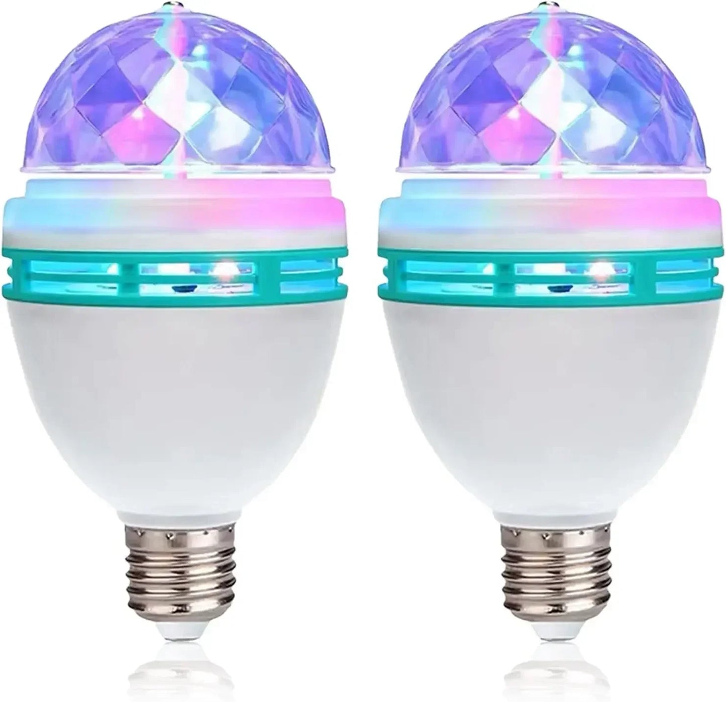 Lampada E27 Disco Rotante RGB LED Stroboscopica Per Festa Compleanno Club Bar KTV Halloween Natale Luce Cristallo