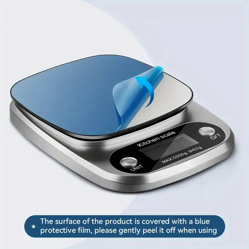 Bilancia Cucina Alta Precisione 10 Kg Con Display LCD Multifunzione Per Gioielli E Alimenti In Acciaio Inossidabile 304
