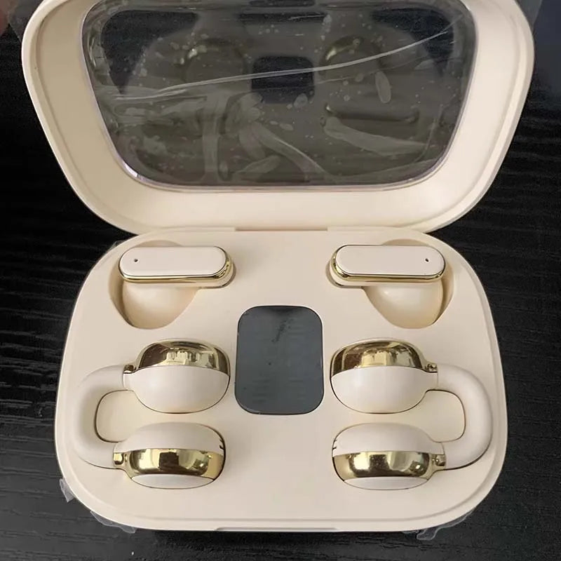 Auricolari OWS Wireless Bluetooth V54 HiFi ENC Cancellazione Attiva Del Rumore Per Gaming Musica Videoconferenze Regalo